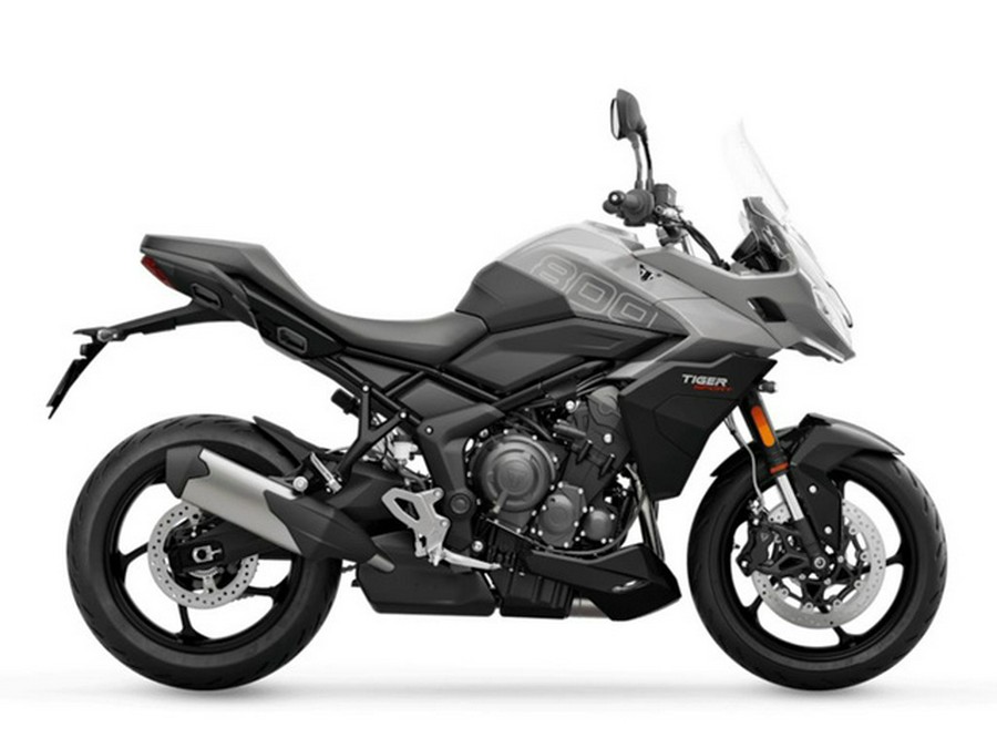 2026 Triumph Tiger Sport 800 GraphiteSapphire Black