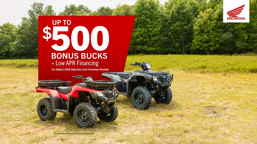 2026 Honda FourTrax Foreman 4x4 EPS