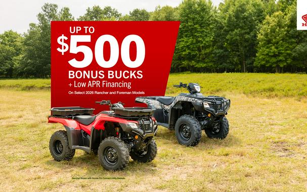 2026 Honda FourTrax Foreman 4x4 EPS