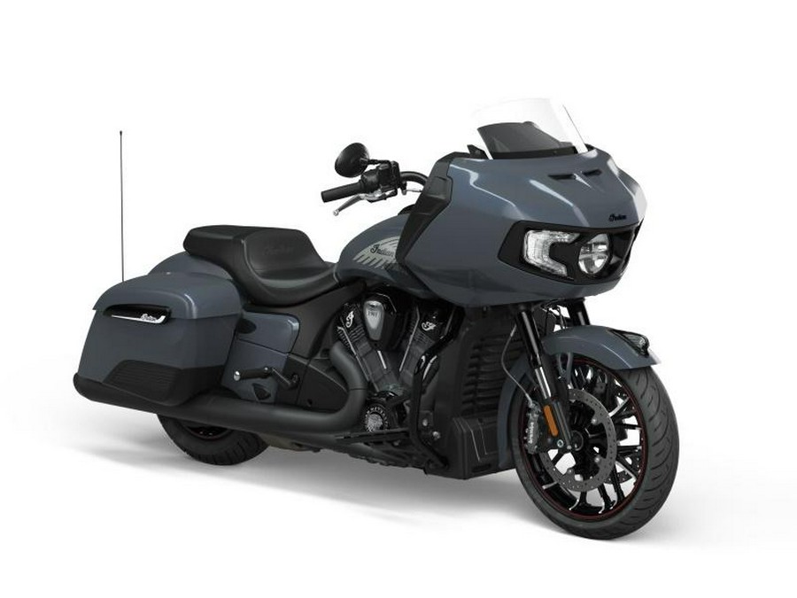 2022 Indian Motorcycle® Challenger® Dark Horse® Icon Stealth Gray Azure Crystal