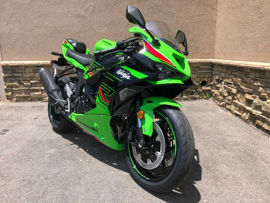 2024 KAWASAKI NINJA ZX-6R KRT EDITION