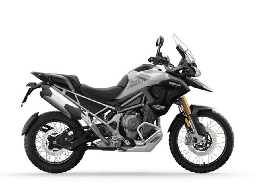 2025 Triumph Tiger 1200 Rally Pro Snowdonia White