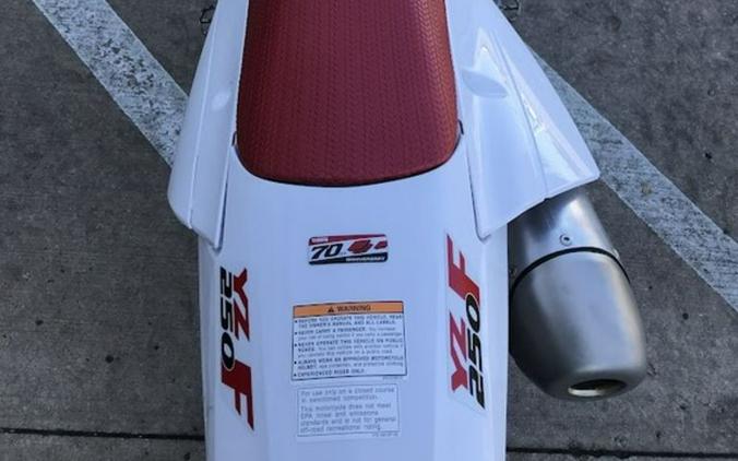 2026 Yamaha YZ250F 70th Anniversary Edition