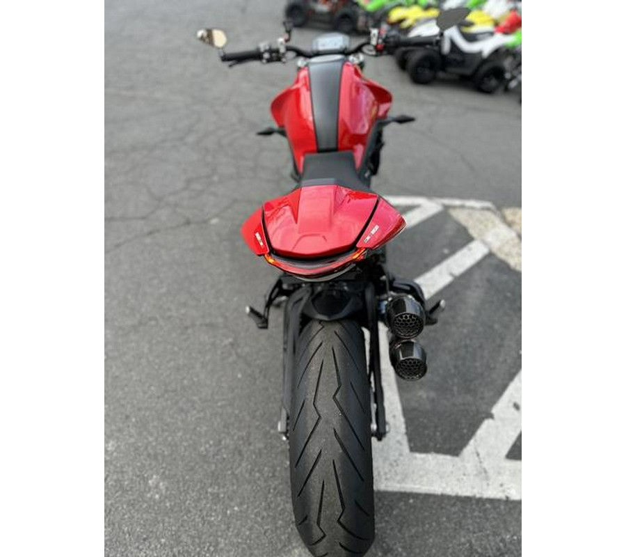 2022 Ducati Monster + Ducati Red