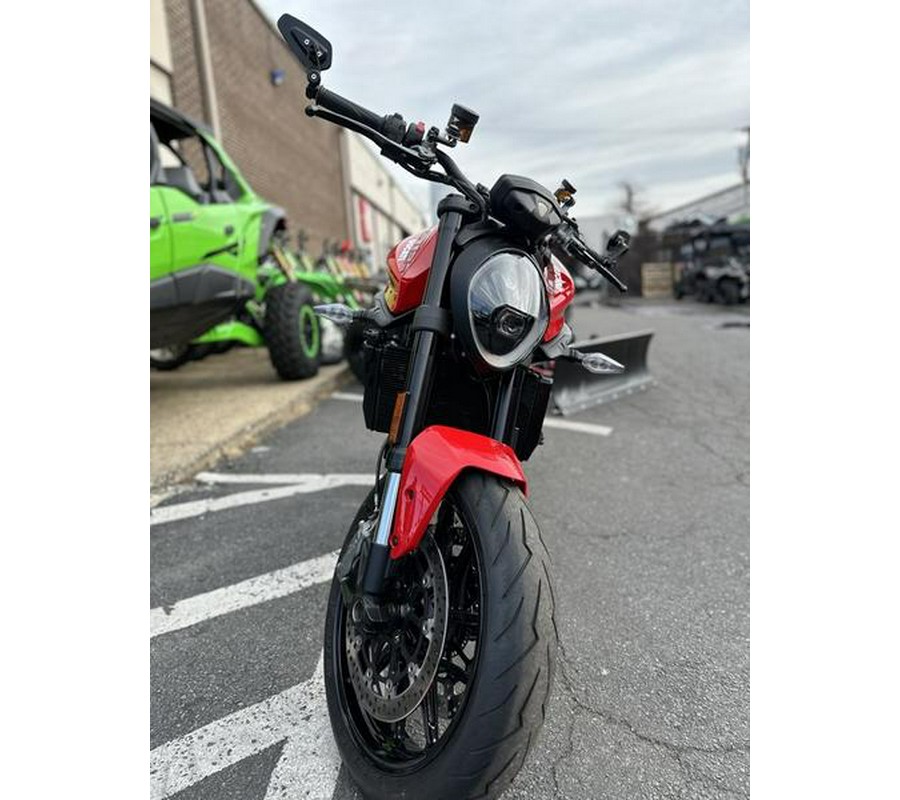 2022 Ducati Monster + Ducati Red