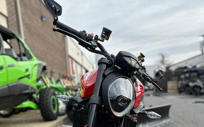2022 Ducati Monster + Ducati Red