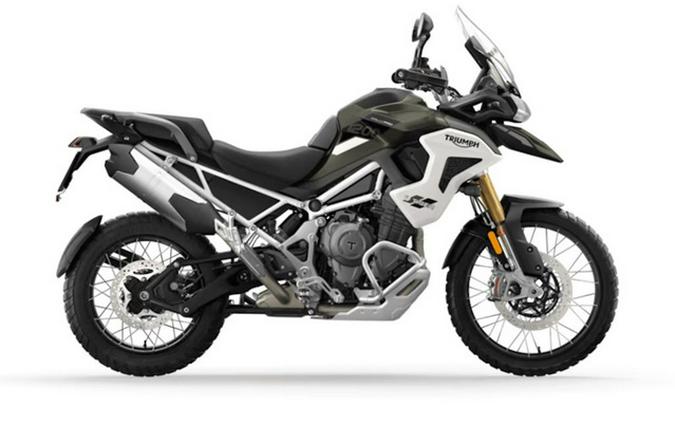 2025 Triumph Tiger 1200 Rally Pro Matt Khaki Green