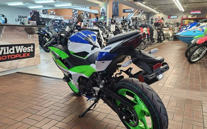 New 2024 Kawasaki NINJA 500 SE 40th ANNIVERSARY EDITION