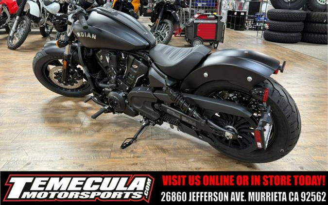 2026 Indian Scout Sixty Bobber Limited Black Smoke