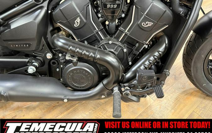 2026 Indian Scout Sixty Bobber Limited Black Smoke