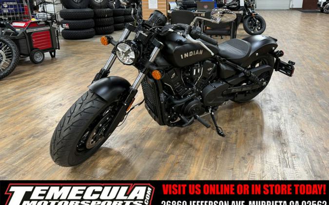 2026 Indian Scout Sixty Bobber Limited Black Smoke