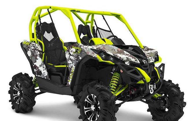 2015 Can-Am® Maverick™ X® mr DPS® 1000R Digital Camo & Manta Green