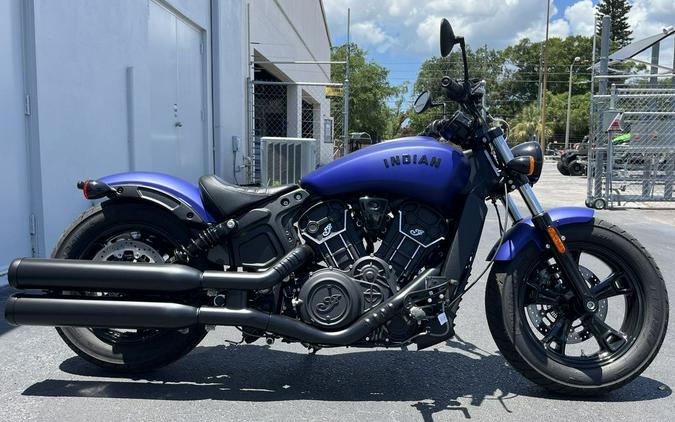 2023 Indian Motorcycle® Scout® Bobber Sixty ABS Spirit Blue Smoke