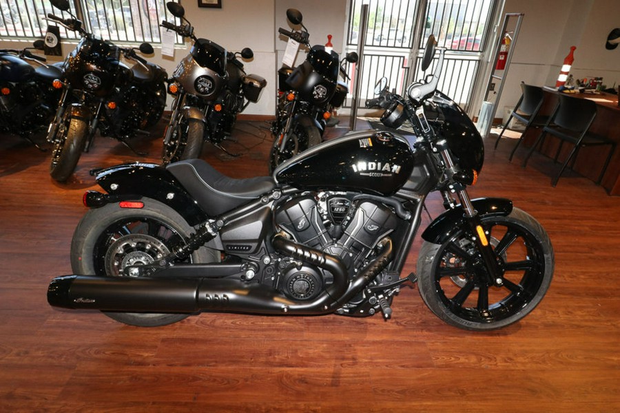 2025 Indian Motorcycle® Sport Scout® Limited Black Metallic