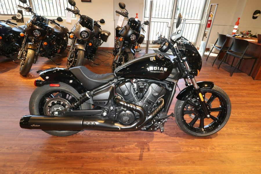 2025 Indian Motorcycle® Sport Scout® Limited Black Metallic