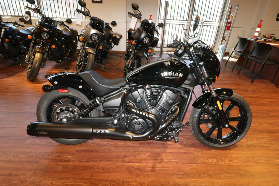 2025 Indian Motorcycle® Sport Scout® Limited Black Metallic