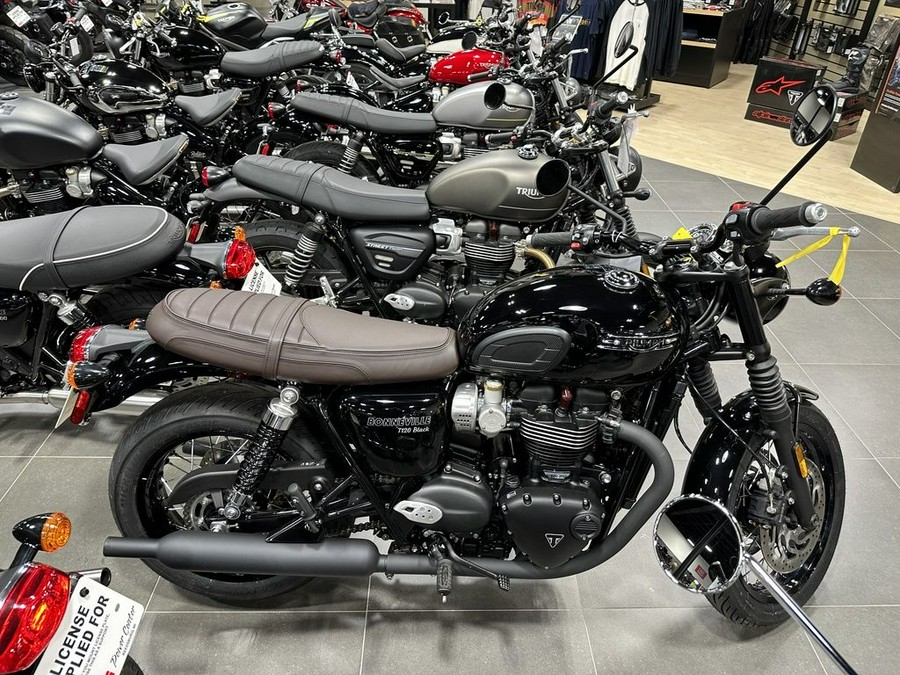 2024 Triumph Bonneville T120 Black Jet Black