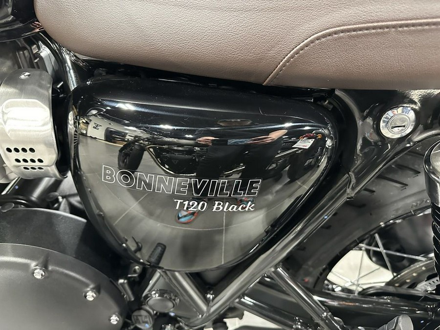 2024 Triumph Bonneville T120 Black Jet Black