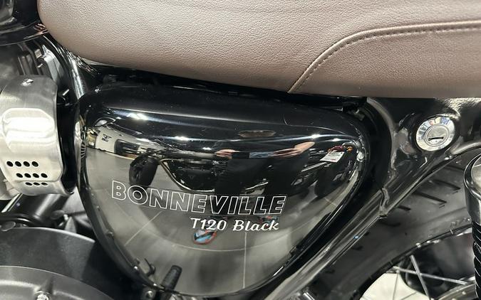 2024 Triumph Bonneville T120 Black Jet Black