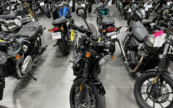 2024 Triumph Bonneville T120 Black Jet Black