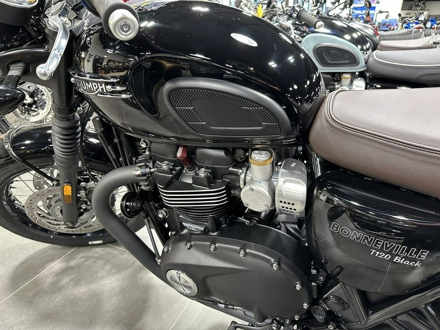 2024 Triumph Bonneville T120 Black Jet Black