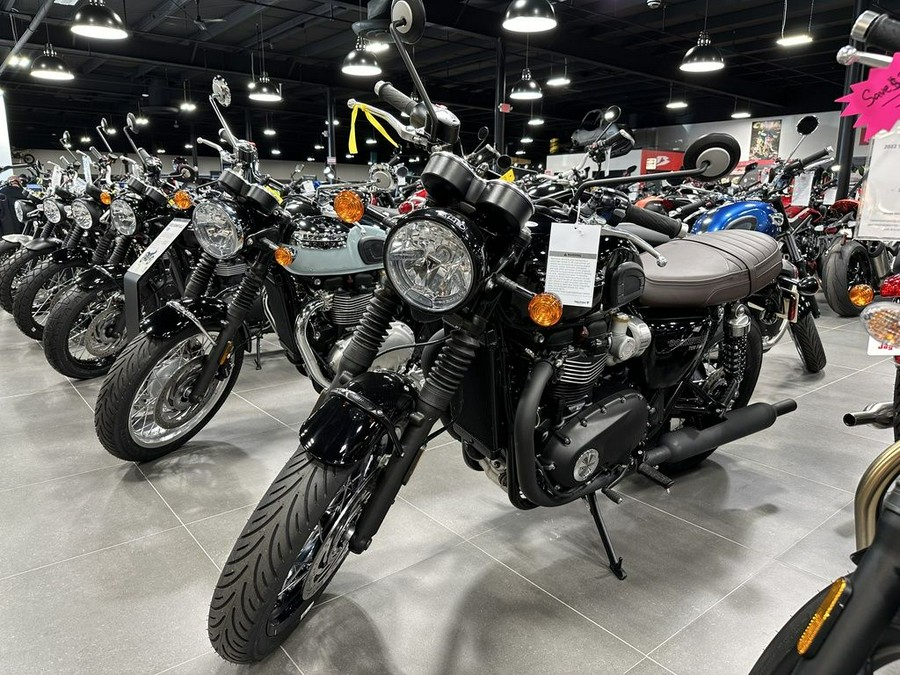 2024 Triumph Bonneville T120 Black Jet Black