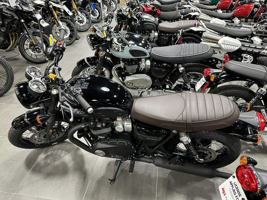 2024 Triumph Bonneville T120 Black Jet Black