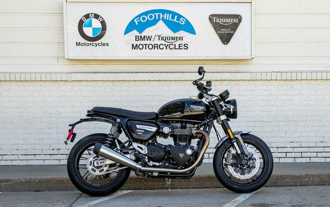 2024 Triumph Speed Twin 1200 Jet Black