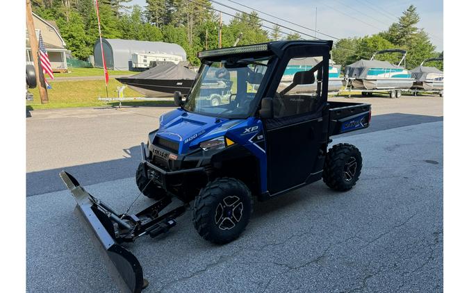 2018 Polaris Industries RANGER XP® 900 EPS - Radar Blue