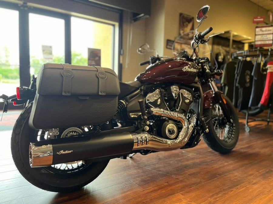 2025 Indian Super Scout Maroon Metallic With Graphics