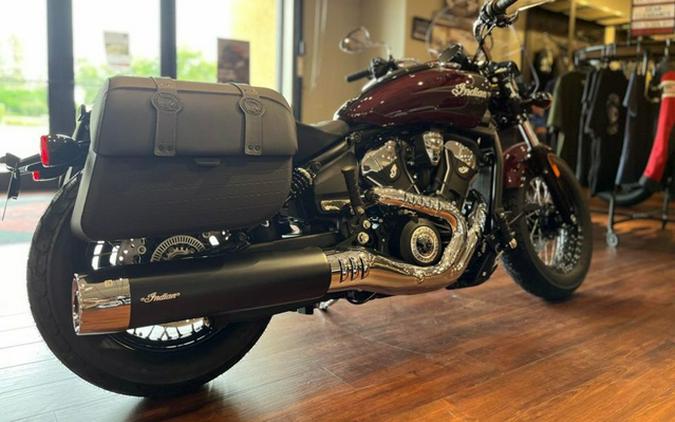 2025 Indian Super Scout Maroon Metallic With Graphics