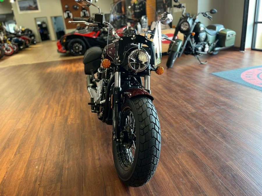 2025 Indian Super Scout Maroon Metallic With Graphics