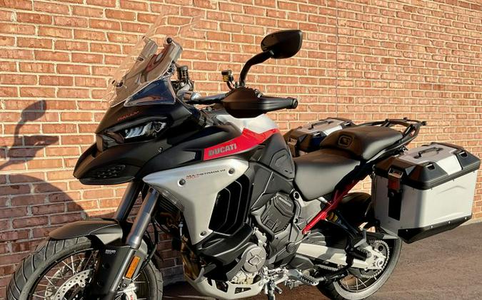 New 2024 Ducati Multistrada V4 Rally Travel & Radar