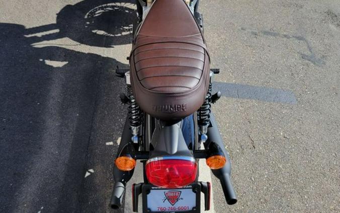 2026 Triumph Bonneville T120 Black Matt silver ice