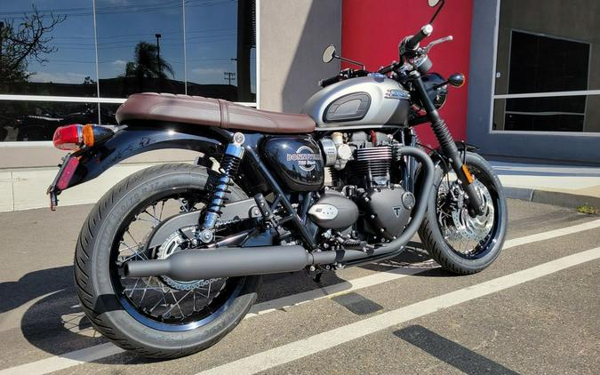2026 Triumph Bonneville T120 Black Matt silver ice