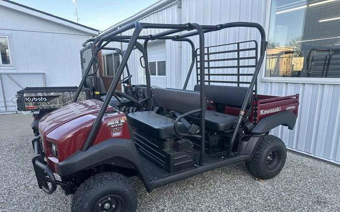 2026 Kawasaki DARK ROYAL RED MULE 4010 TRANS 4X4