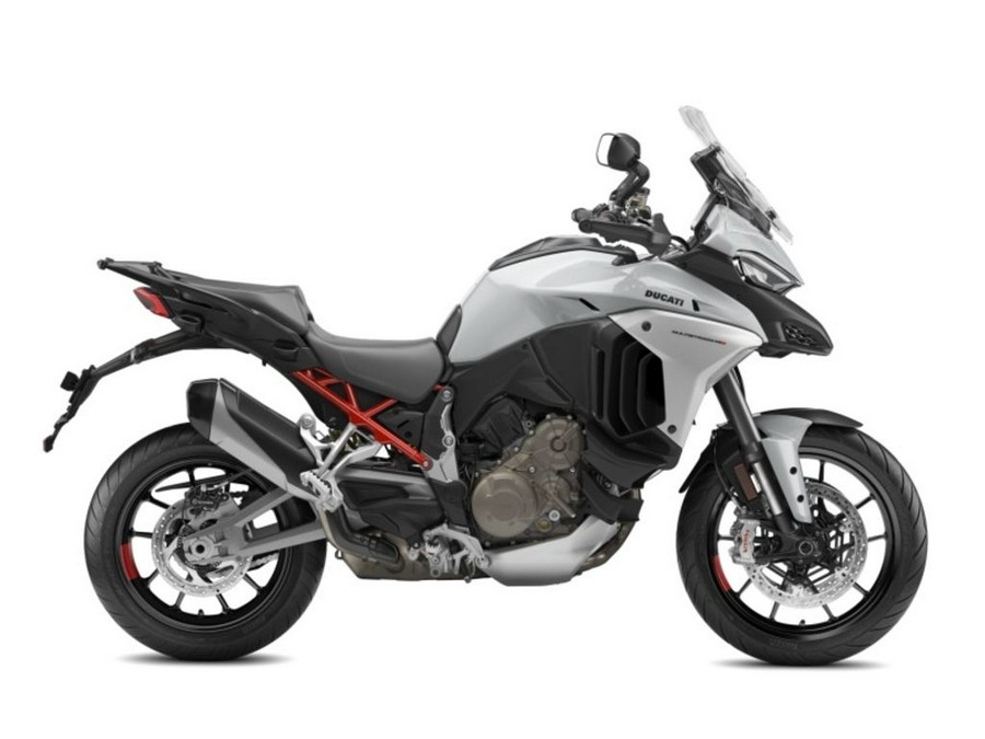 2023 Ducati Multistrada V4S Iceberg White - Alloy Wheels