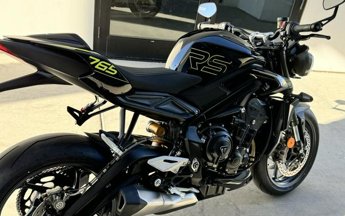 2025 Triumph Street Triple 765 RS Phantom Black