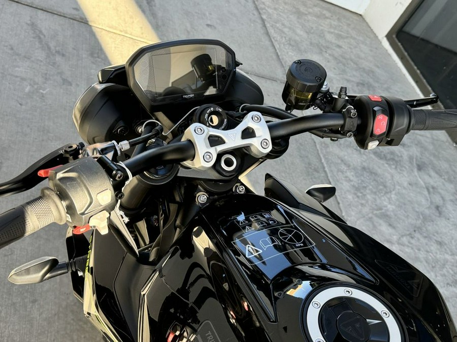 2025 Triumph Street Triple 765 RS Phantom Black