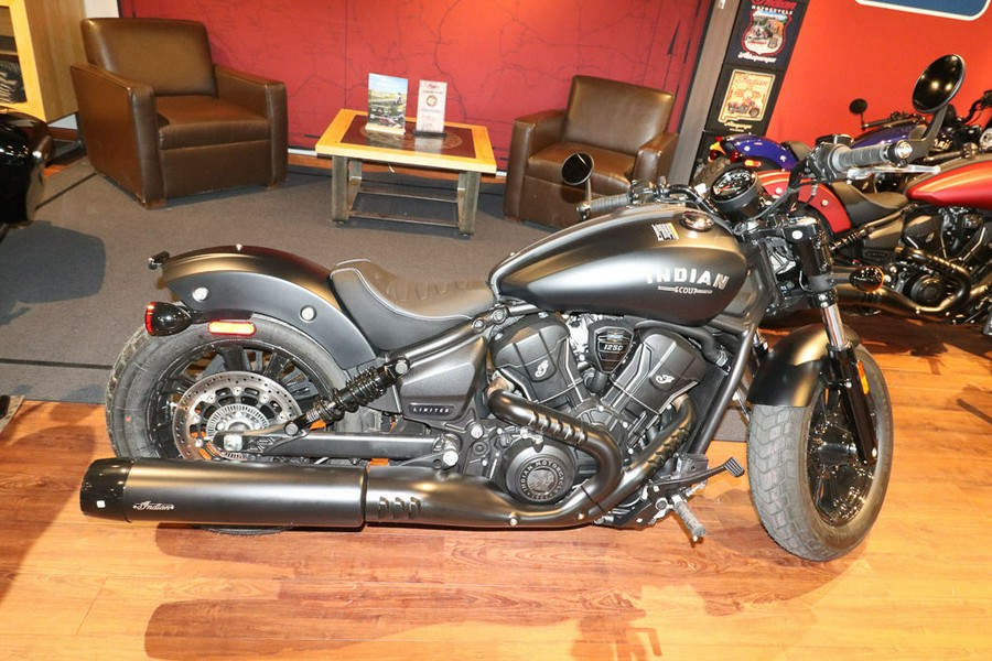 2025 Indian Motorcycle® Scout® Bobber Limited Black Metallic