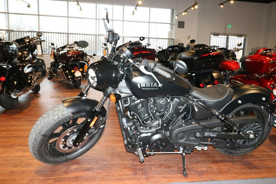 2025 Indian Motorcycle® Scout® Bobber Limited Black Metallic
