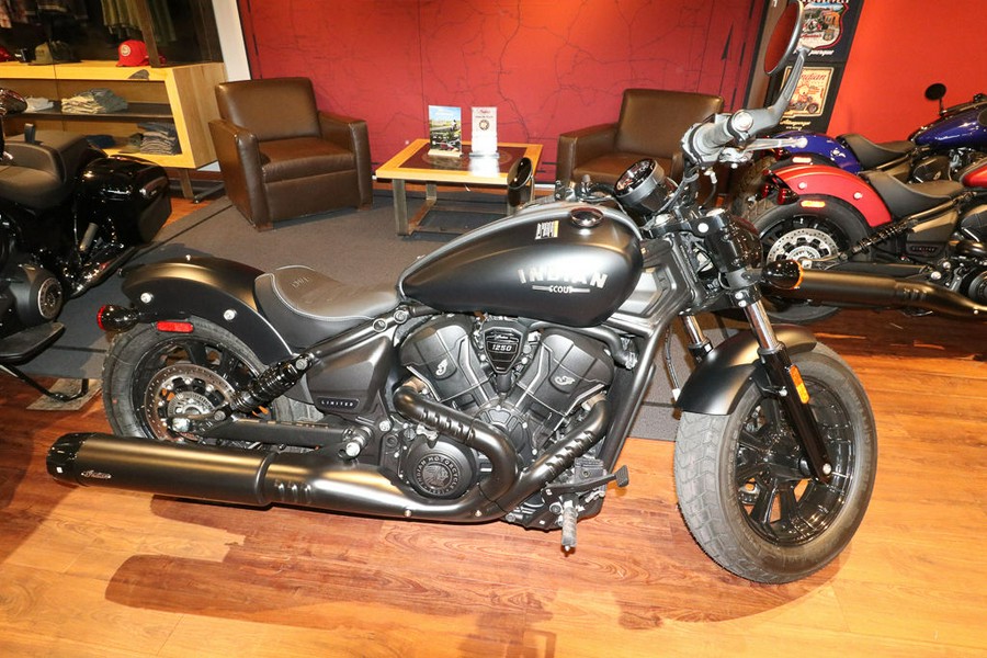 2025 Indian Motorcycle® Scout® Bobber Limited Black Metallic