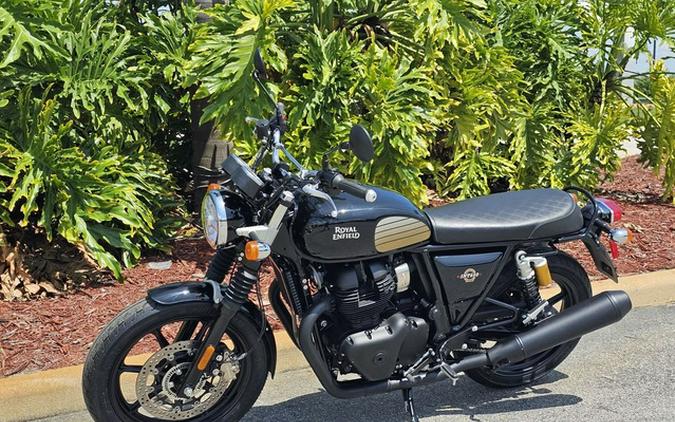 2024 Royal Enfield INT650 Black Ray