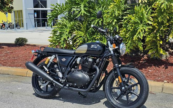 2024 Royal Enfield INT650 Black Ray