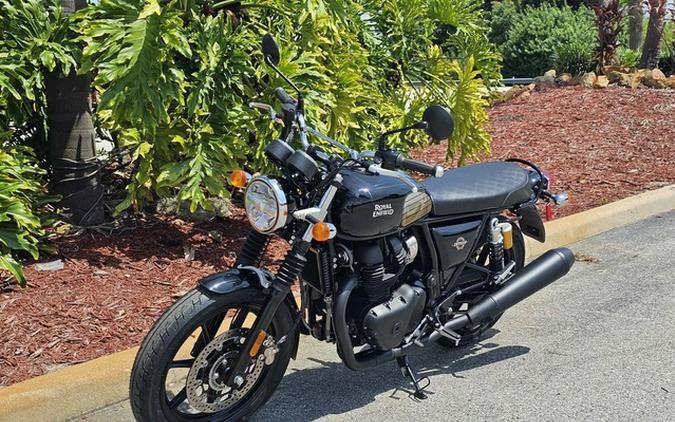 2024 Royal Enfield INT650 Black Ray