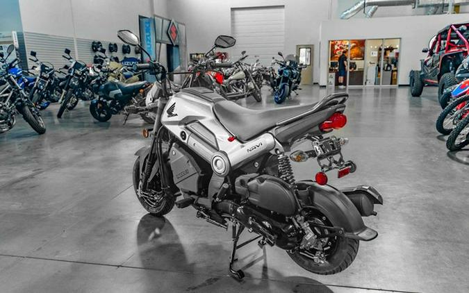 2024 Honda Navi Arctic Silver Metallic Pearl Red