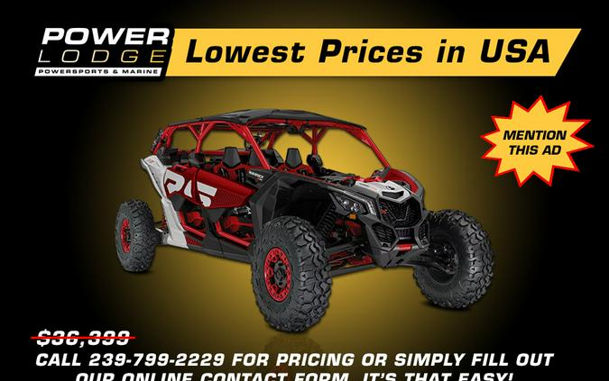 2024 Can-Am SSV MAV MAX XRS 72 TURBRR RD SAS 24 X rs TURBO RR - Fiery Red and Hyper Silver