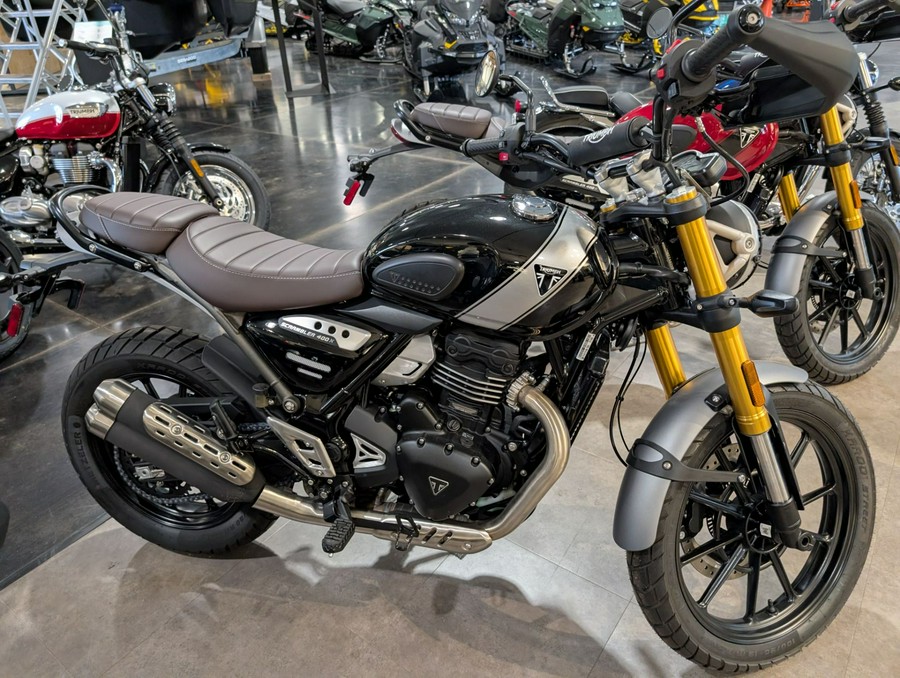 2025 Triumph Scrambler 400 X