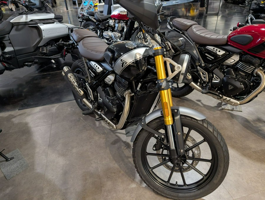 2025 Triumph Scrambler 400 X