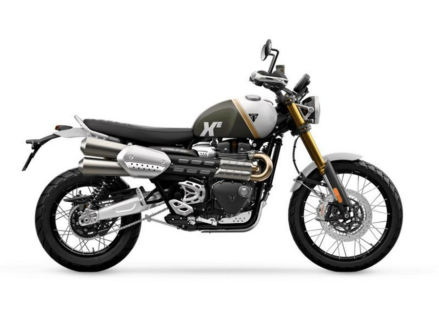 2026 Triumph Scrambler 1200 XE Matte khaki green